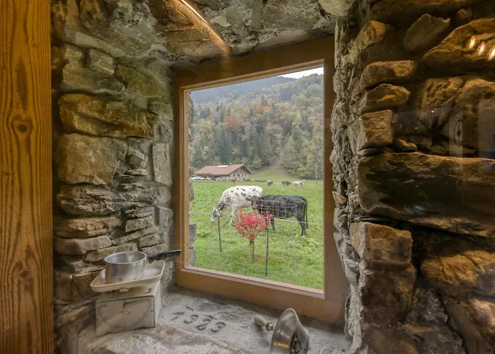 Vakantieboerderij Nature Hideaway At Ferme A Marius Champéry